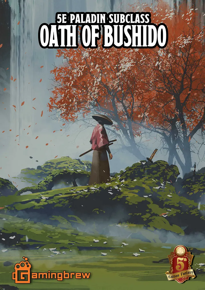 Oath of Bushido | 5E Paladin Subclass product image (1)