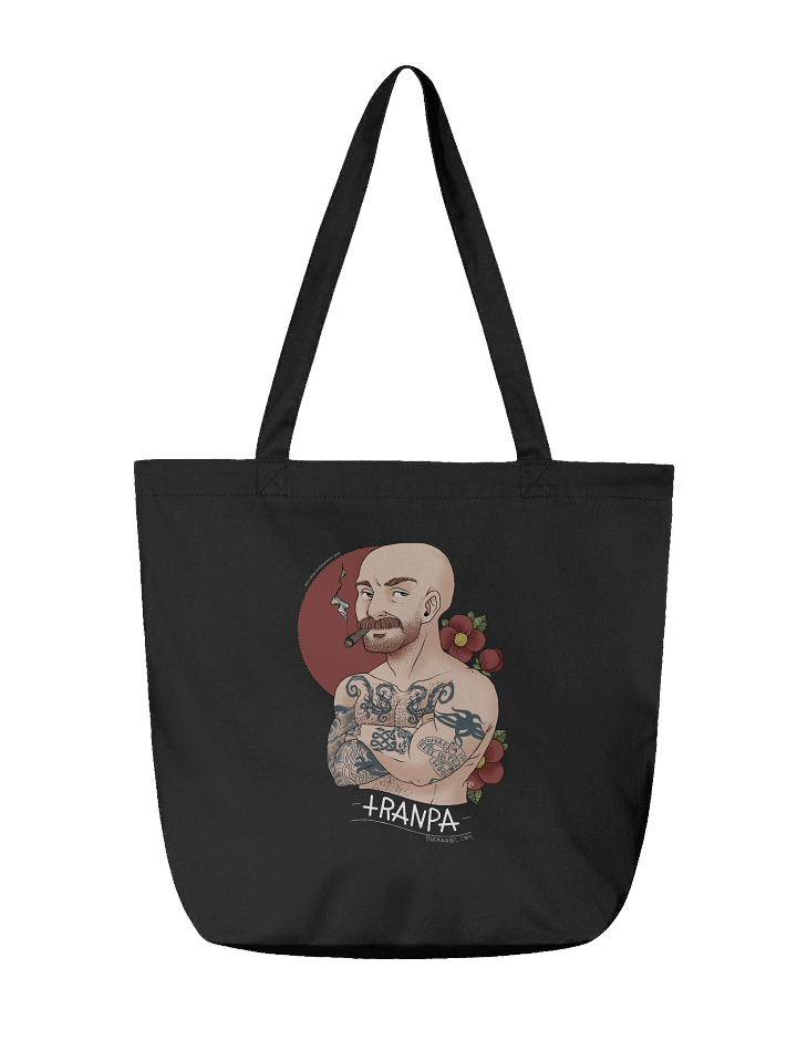 [Buck Angel Shop] Tranpa Buck Drawing - Tote Bag [black] product image (2)