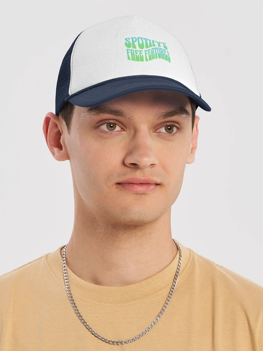 Spotify's Free Features - Tall Font ( Trucker Hat ) product image (21)