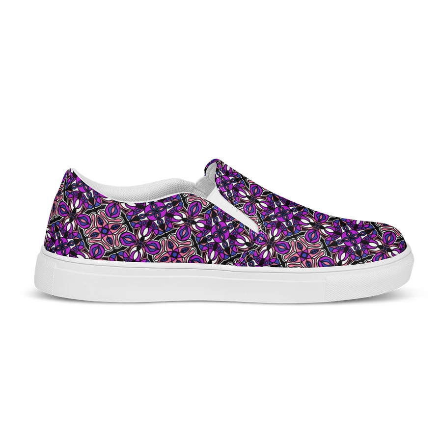 Mens Slip On Canvas - Gender Fluid Abstract product image (11)