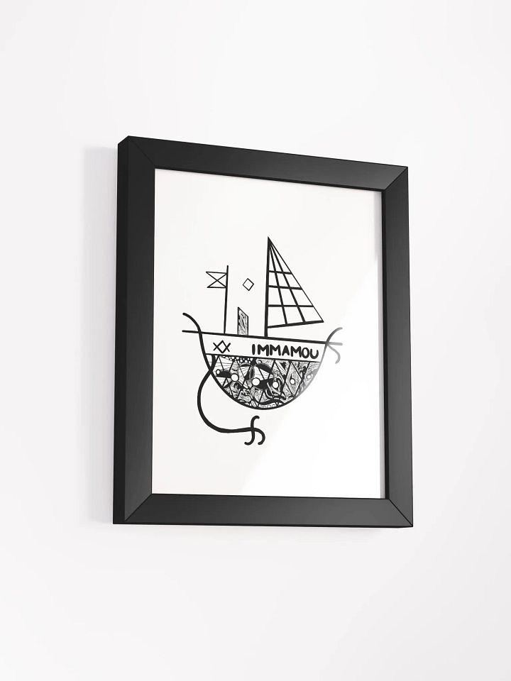 Frame with Agwey Tawoyo vèvè product image (2)