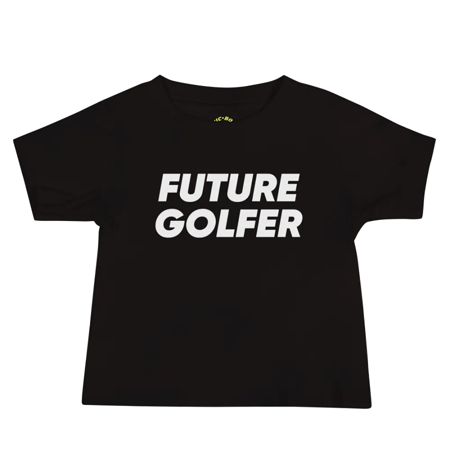 Future Golfer Baby Tee - Black product image (1)