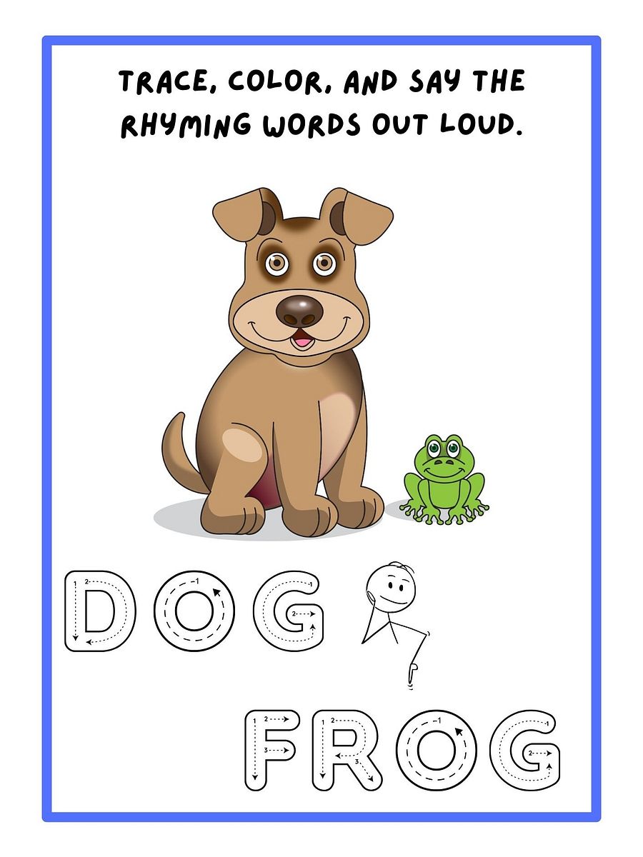 Rhyme Time Printable Worksheets product image (4)