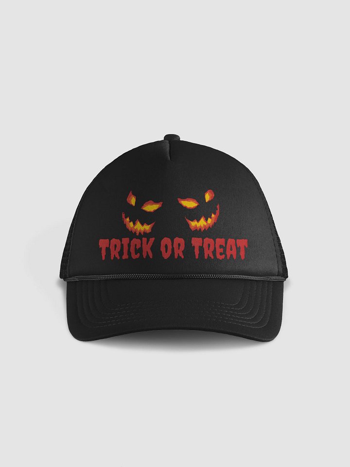 Spooky Jack-O'-Lantern Trick or Treat Foam Trucker Hat product image (1)