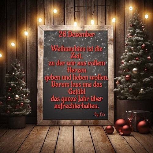 ..noch ein wenig Weihnachten..

#kalender #weihnachten #herzen #lieben #weihnachtsspruch #ai #weihnachtsbaum #jahr #lieben #d...