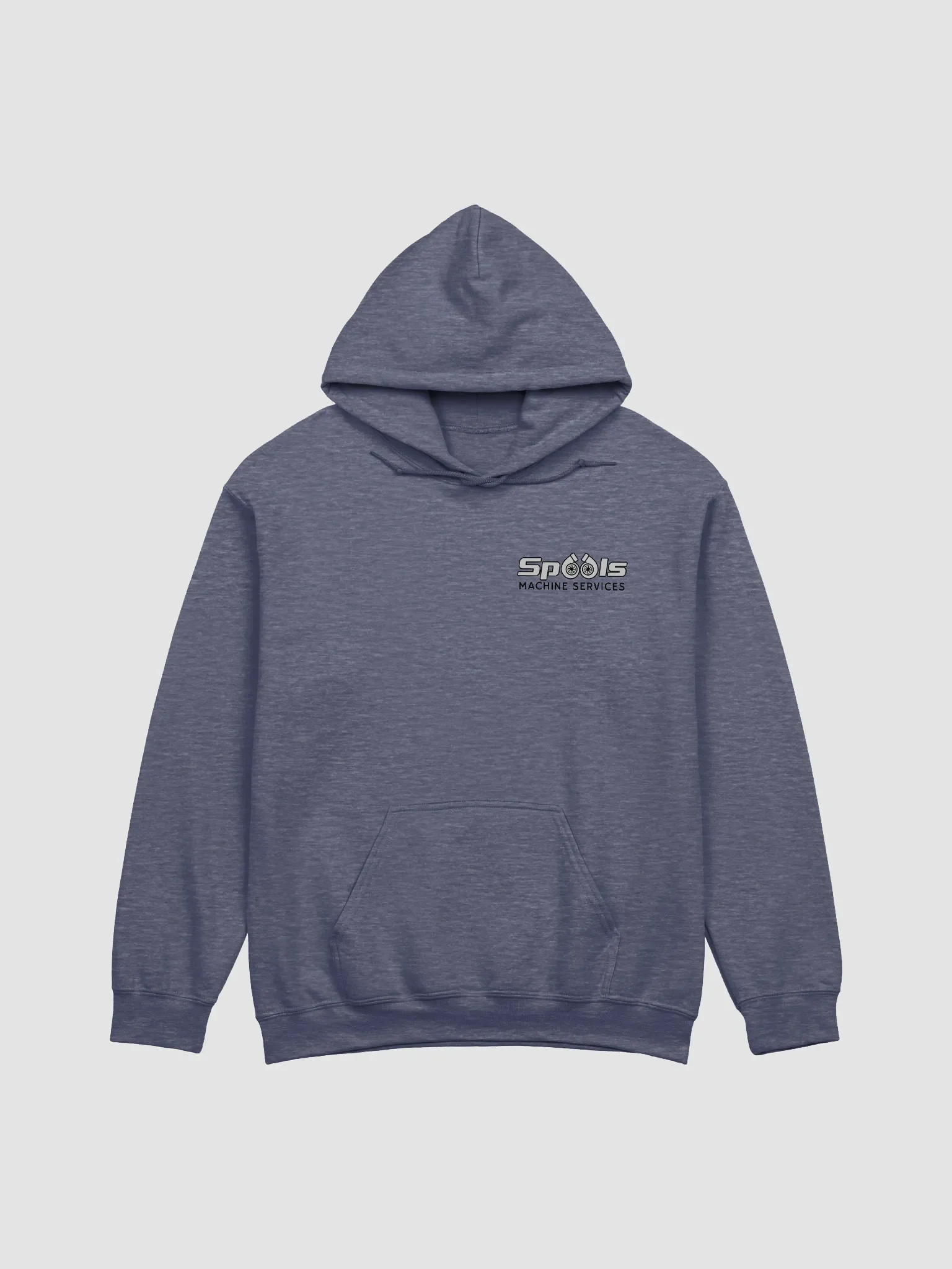 Gray logo hoodie product image (2)