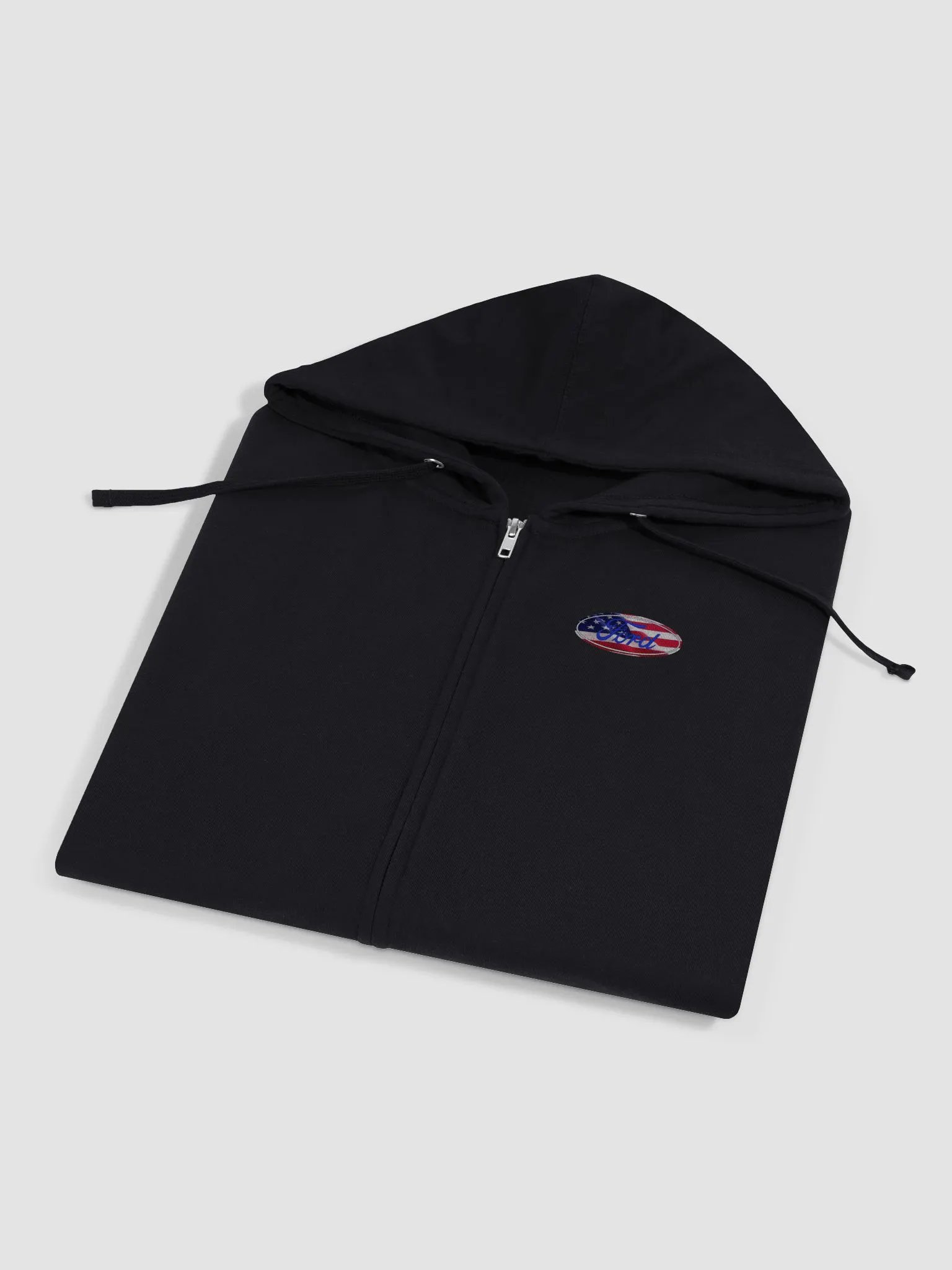 Patriotic Ford Script Zip-Up Hoodie product image (4)