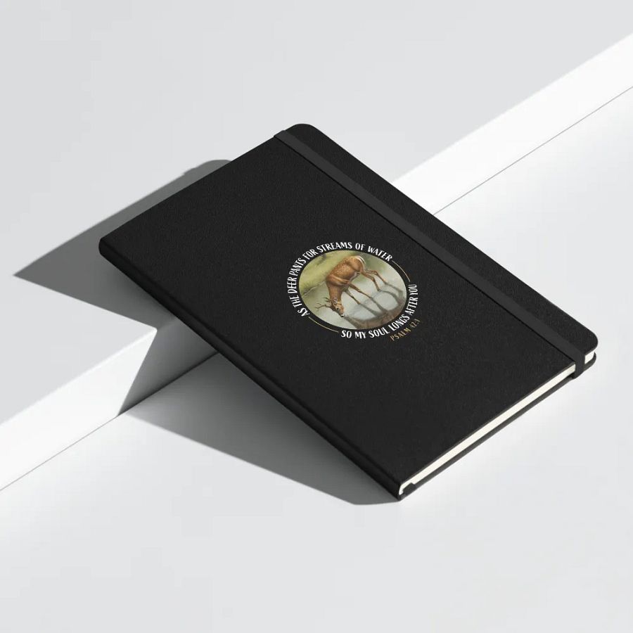 As the Deer Psalm 42:1 Hardcover Notebook product image (8)