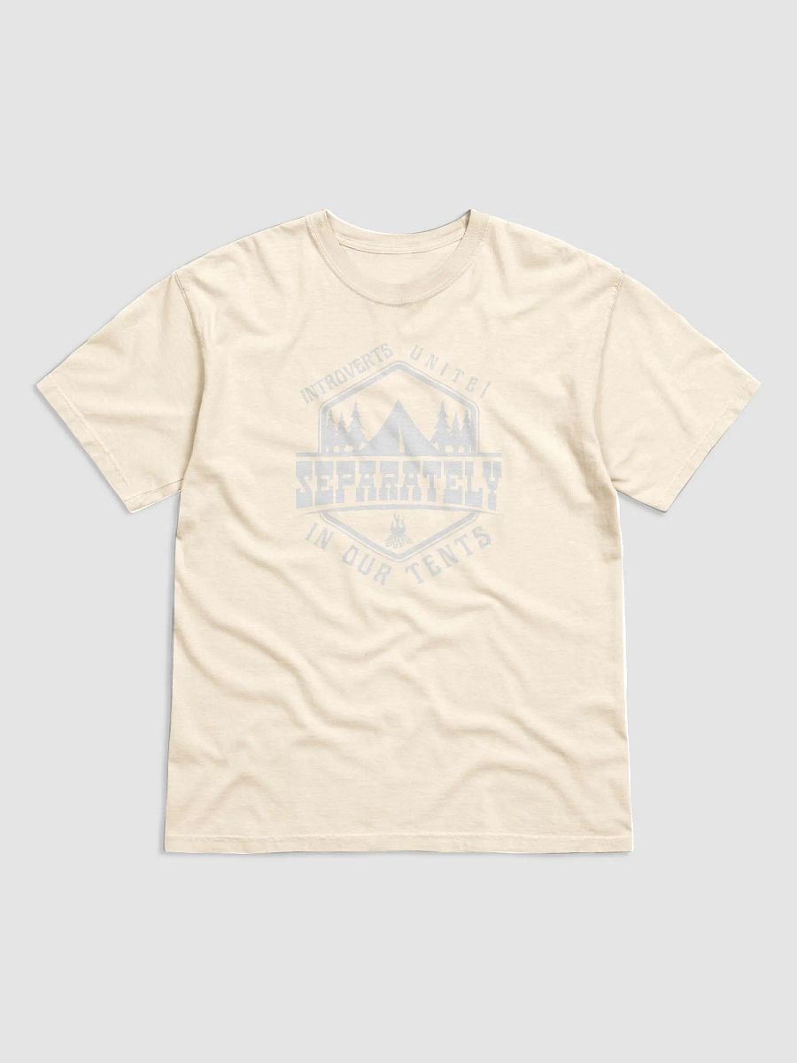 Funny sarcastic camping introvert light T-shirt product image (15)