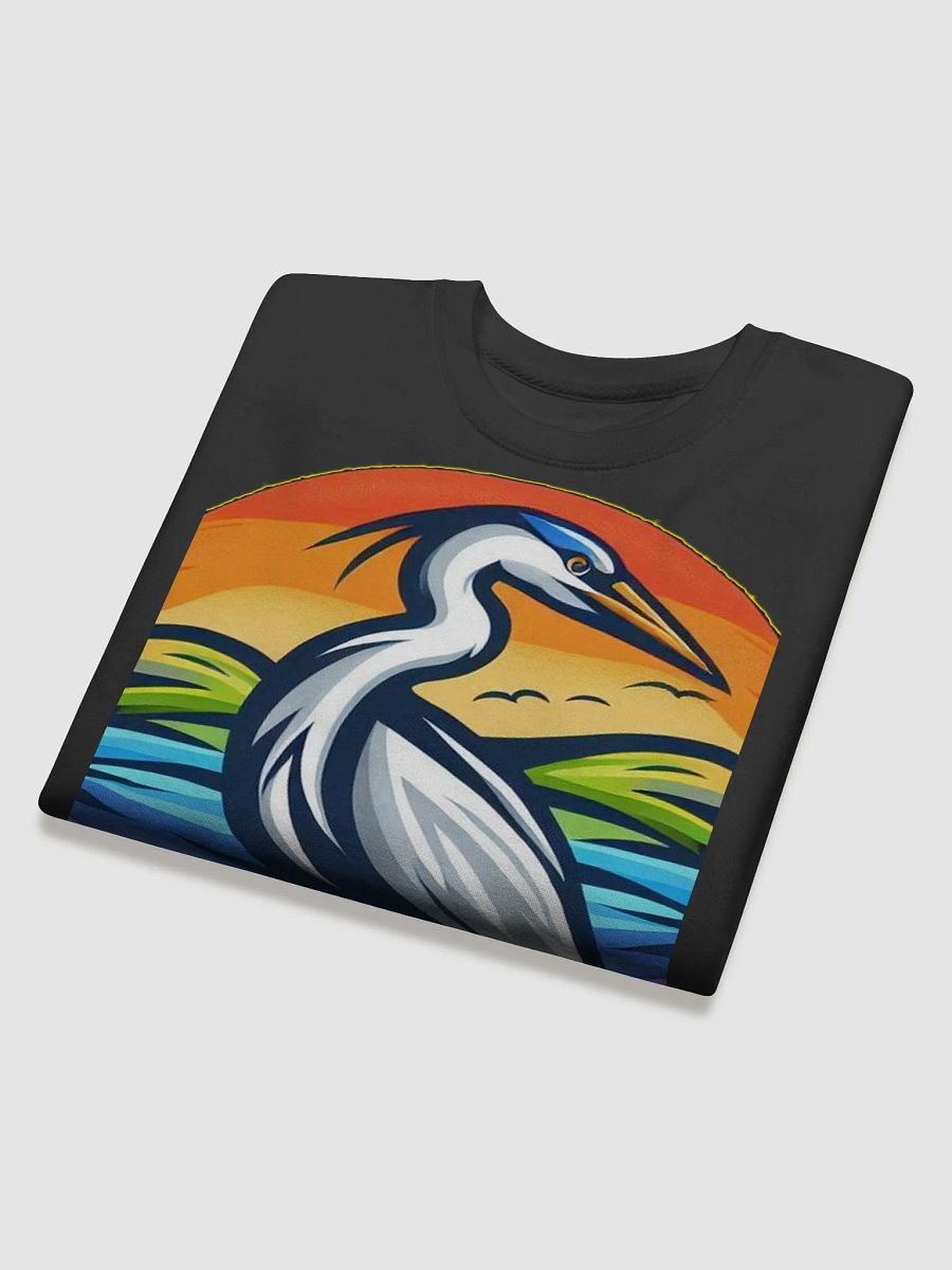Sunset Heron Premium Sweatshirt product image (4)