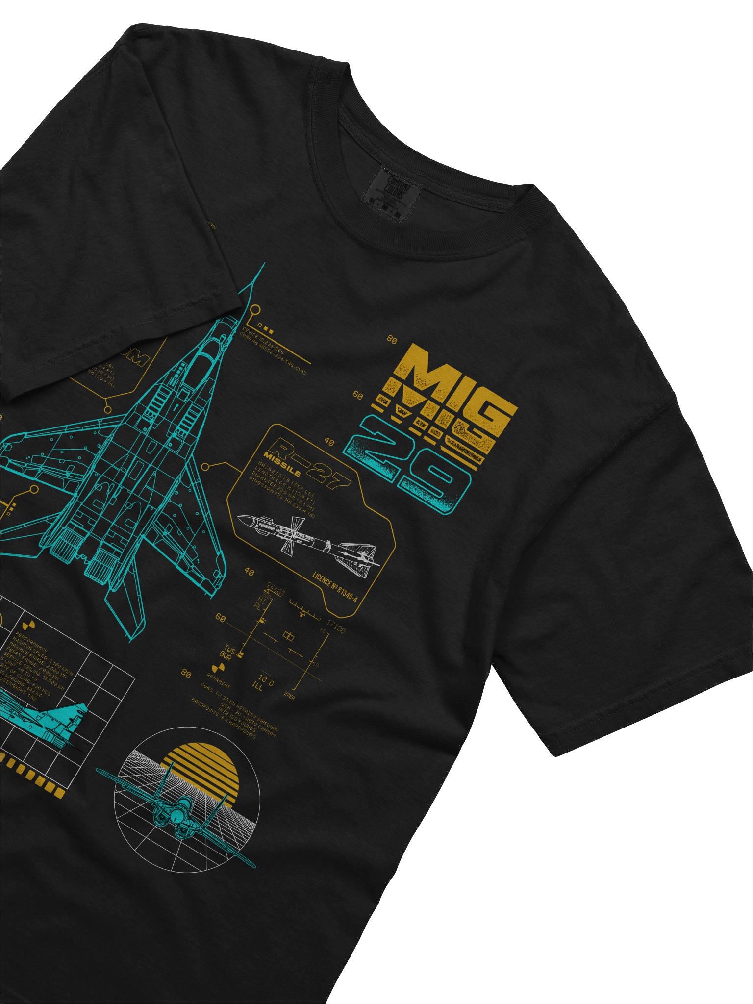 MiG-29 Tech Schematic Print product image (5)