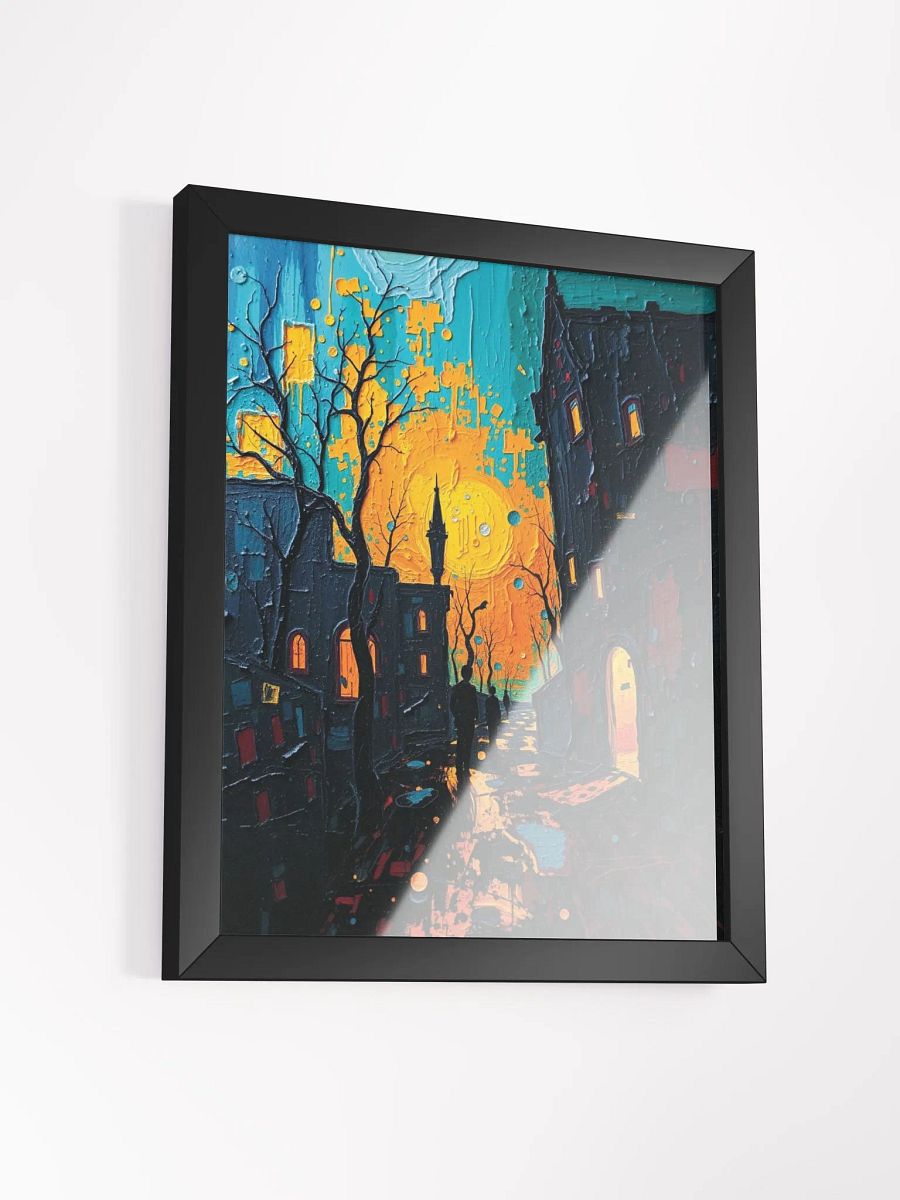 Luminous Nightfall Framed Print product image (4)