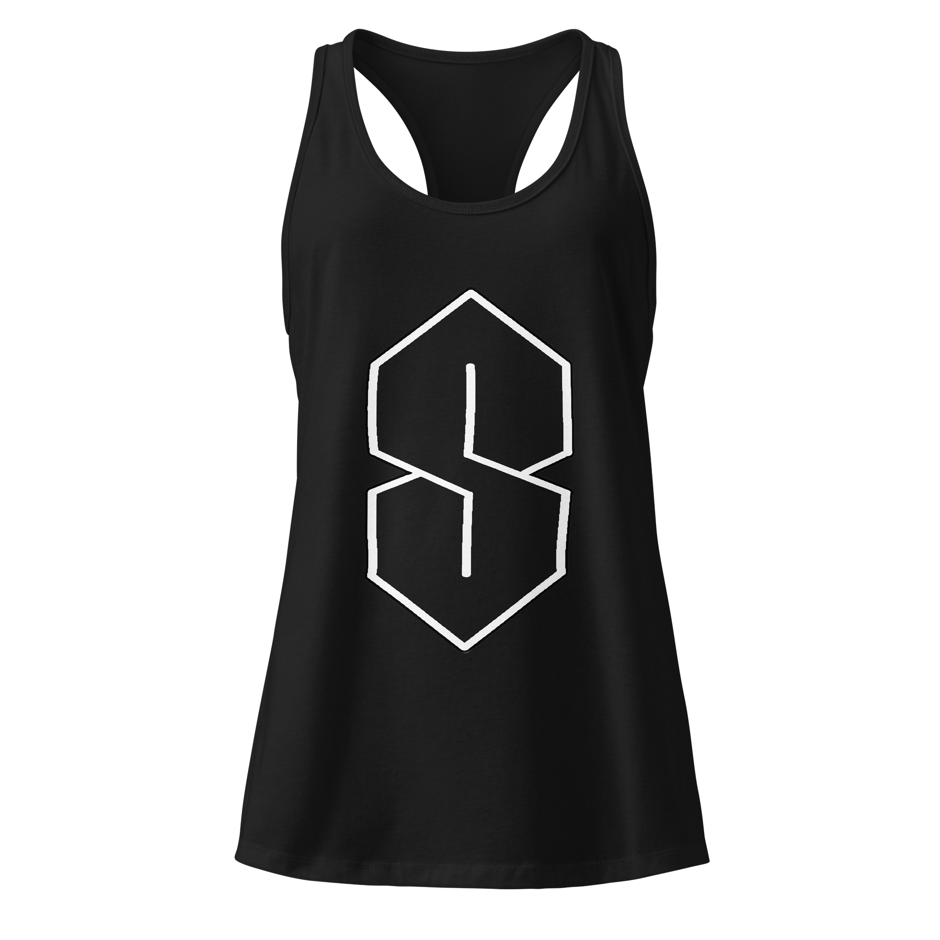 White S Racerback Tank product image (1)