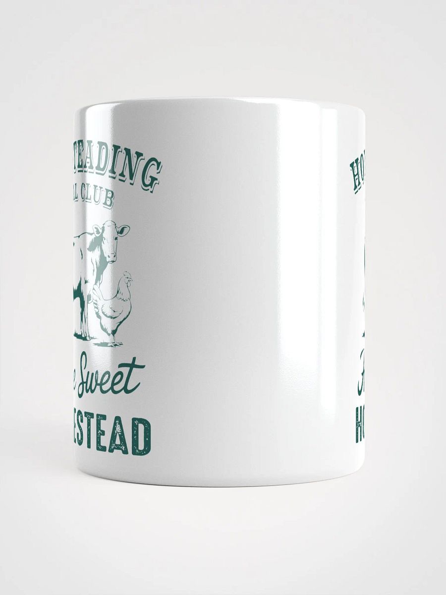 Homestead Cow White Glossy Mug product image (15)
