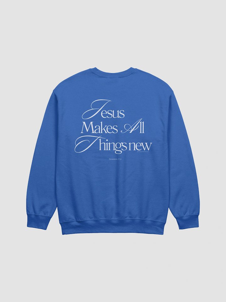 He Makes All Things New Hoodie product image (1)