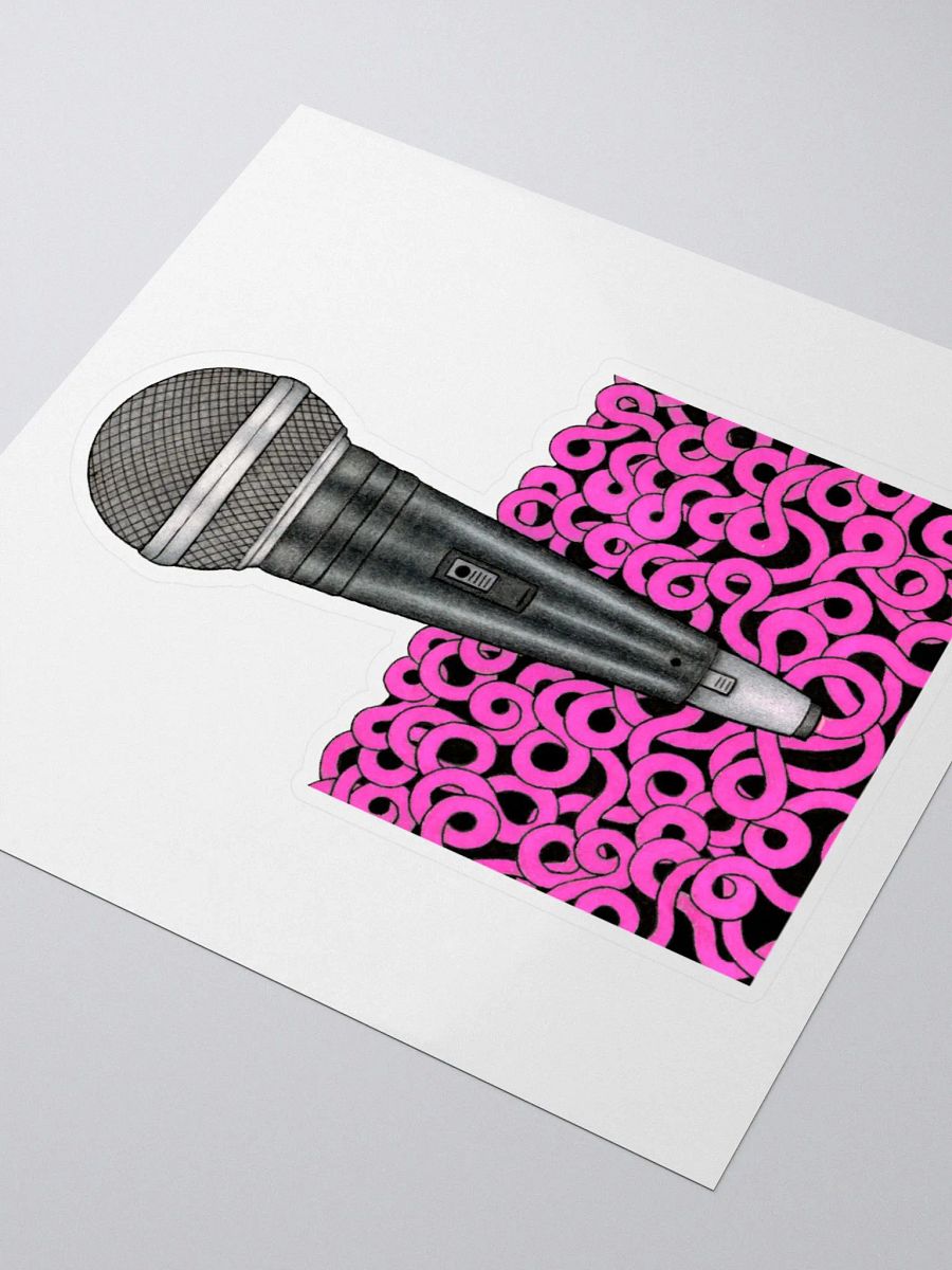 Mic Check sticker product image (3)