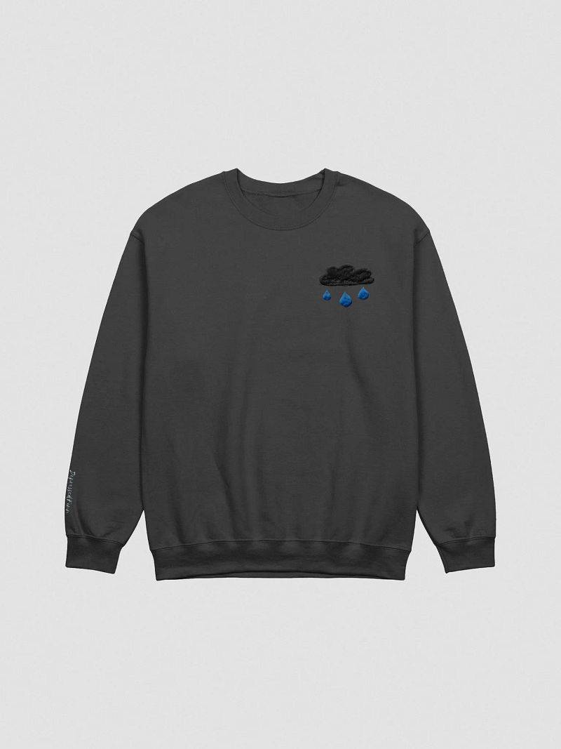 Embroided Tear Cloud Sweatshirt