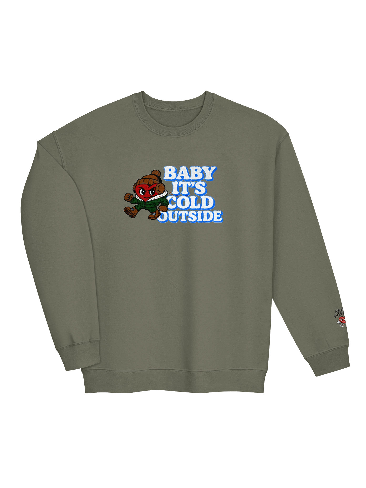 HEART POSTURE'S - FROSTED HEART CREWNECK product image (6)