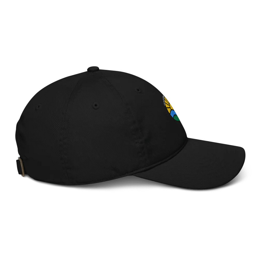 Sunrise Serenity Embroidered Organic Dad Hat product image (5)