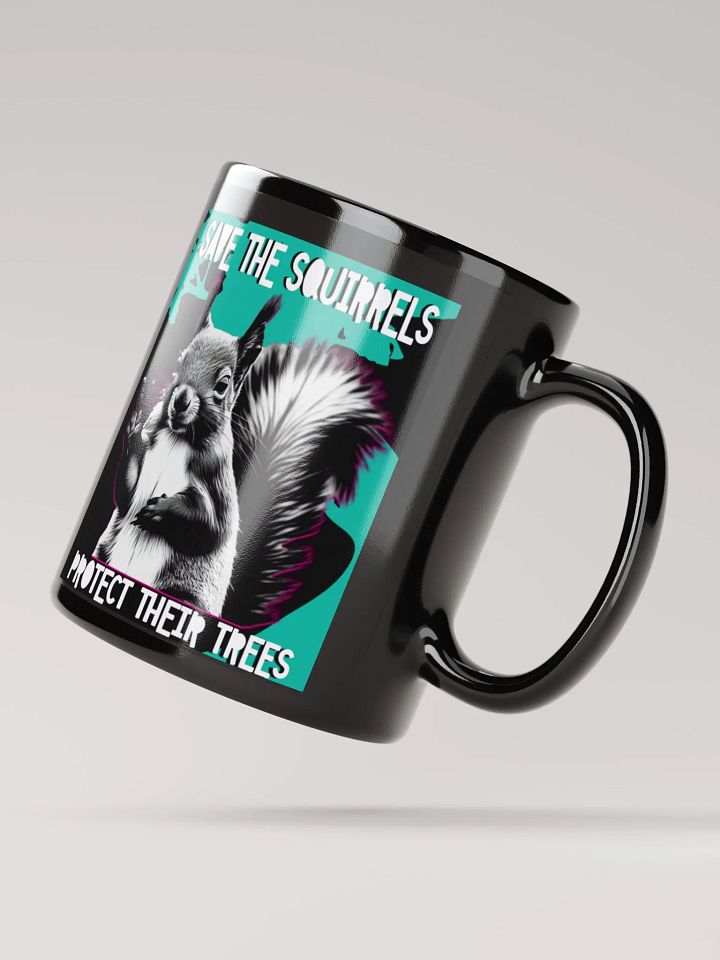 Peaceful Squirrel Save the Trees Mug product image (4)