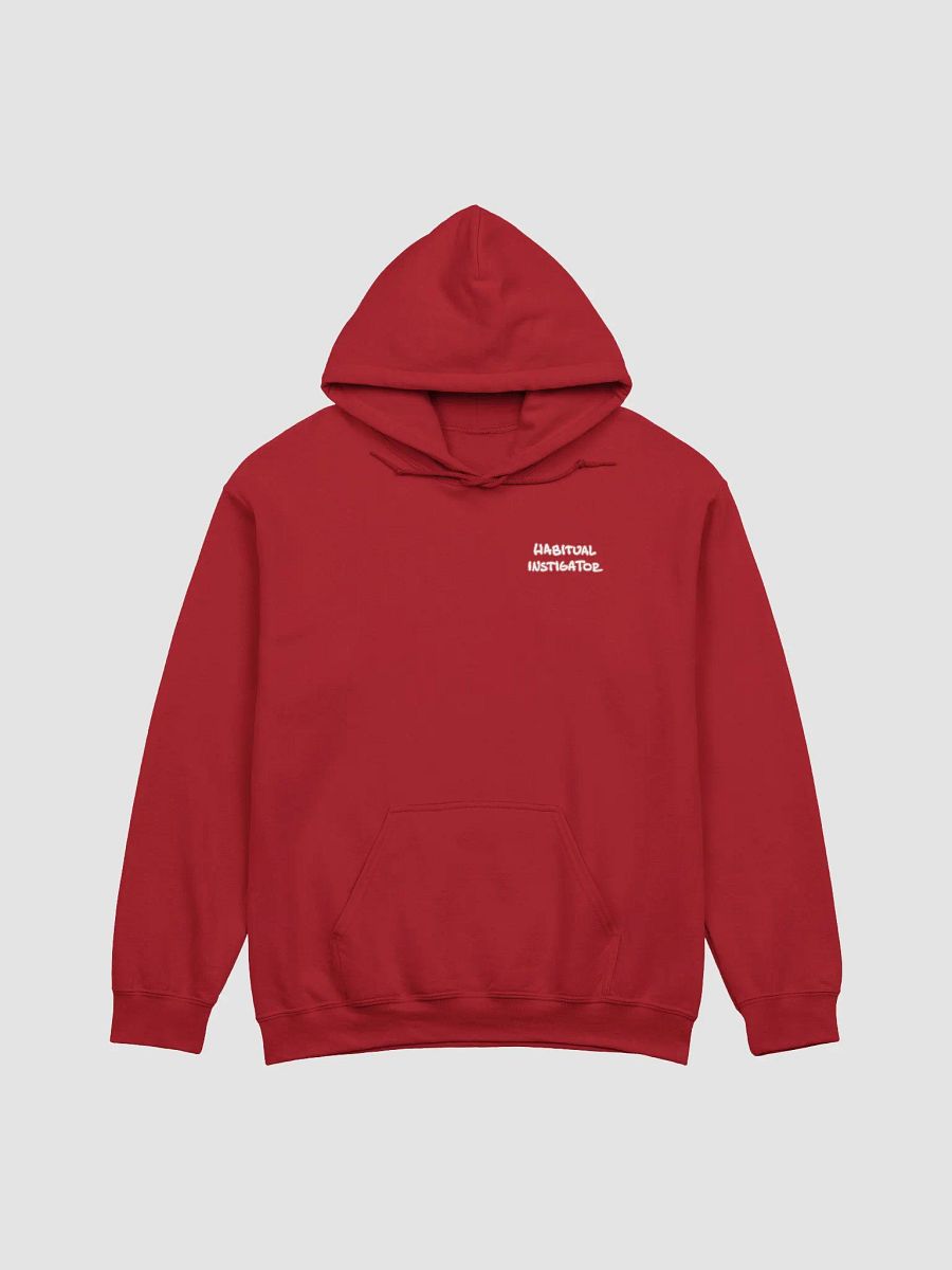 HABITUAL INSTIGATOR (sm. lined design, #CB5F5F) classic hoodie product image (50)