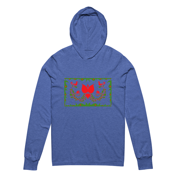Folk Art Hungarian Floral Symmetry Hoodie product image (2)