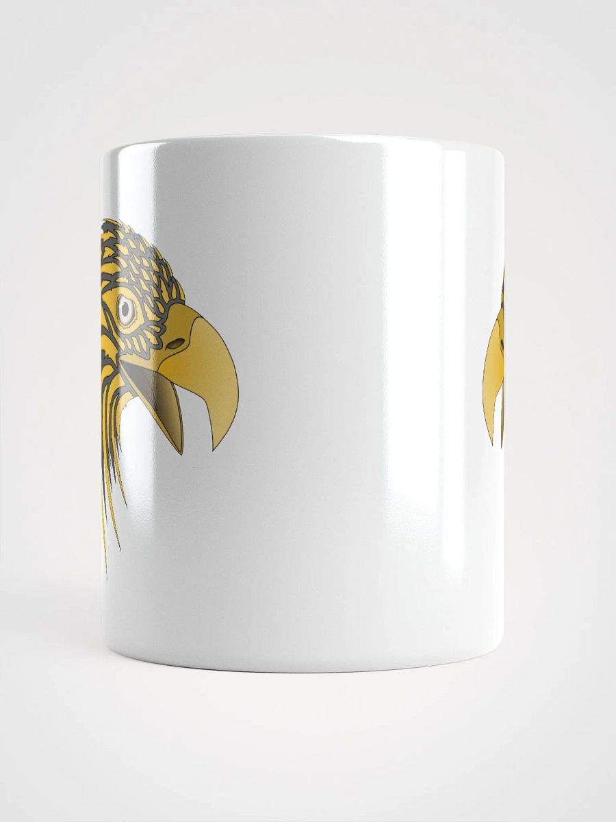 White Glossy Mug, Eagle product image (14)