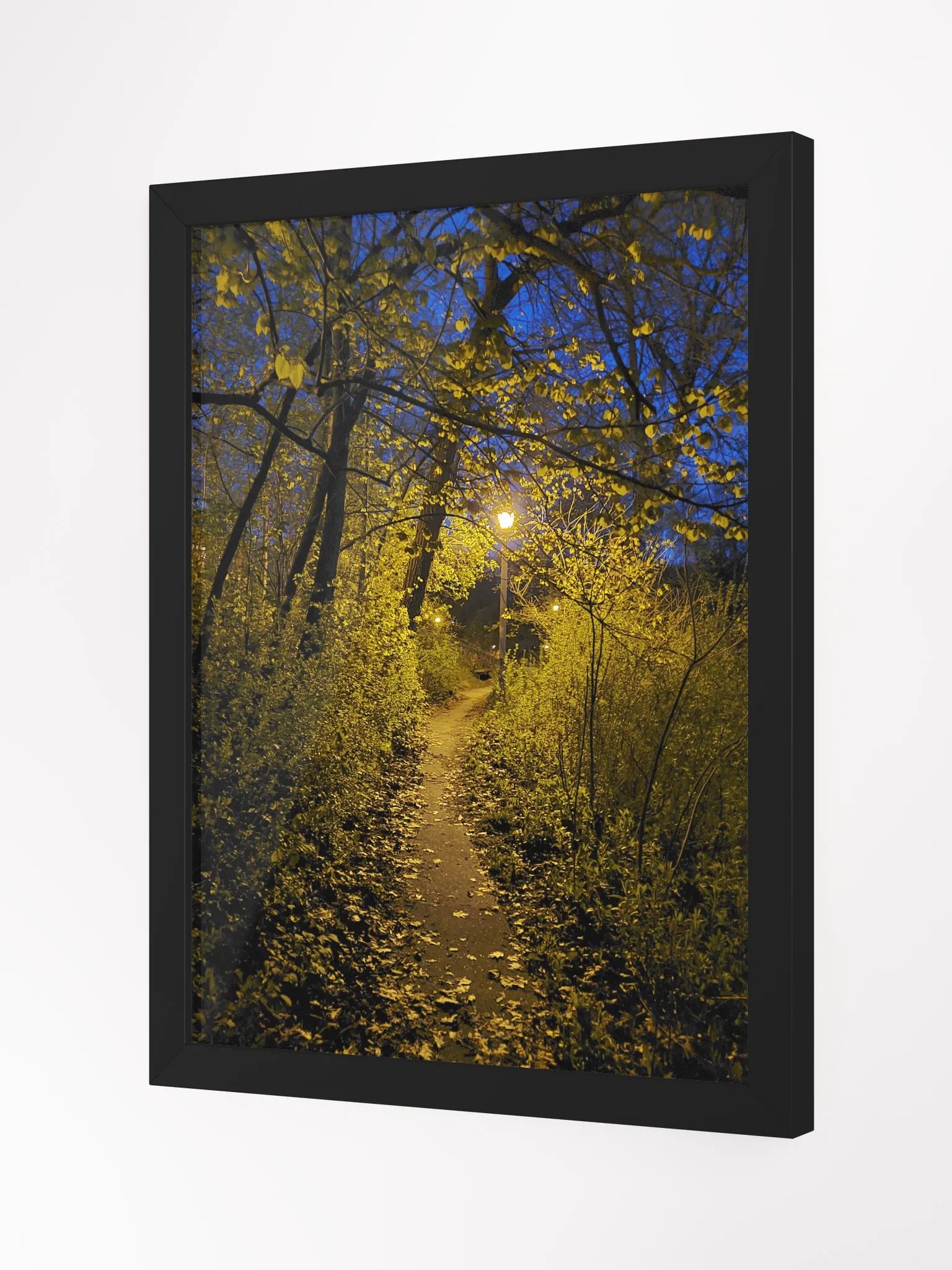 Golden Pathway Serenity Framed Poster product image (2)