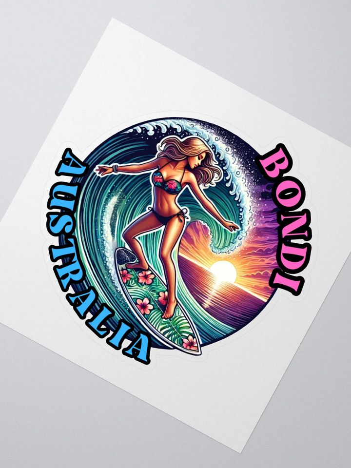 Wild Surf Bondi Sticker product image (2)
