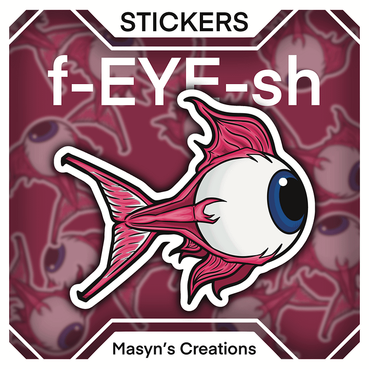 F -EYE- SH Sticker product image (1)