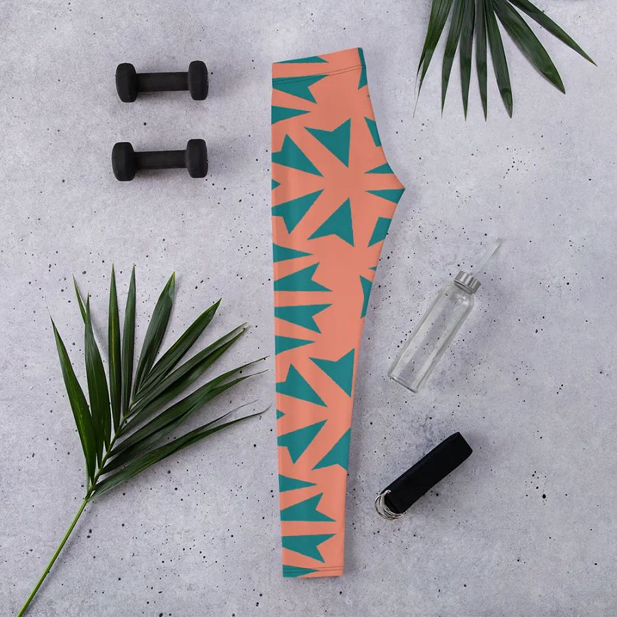 Stellar Teal All-Over Leggings product image (2)