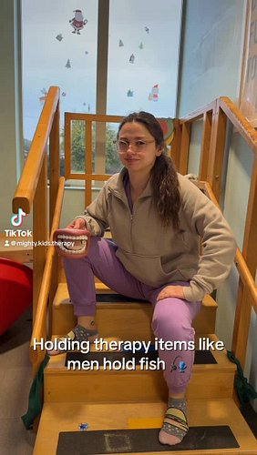 Our catch of the day 🐠 ✨ (therapy edition) #pediatrictherapy #pediatricphysicaltherapy #pediatricspeechtherapy #pediatricoccu...