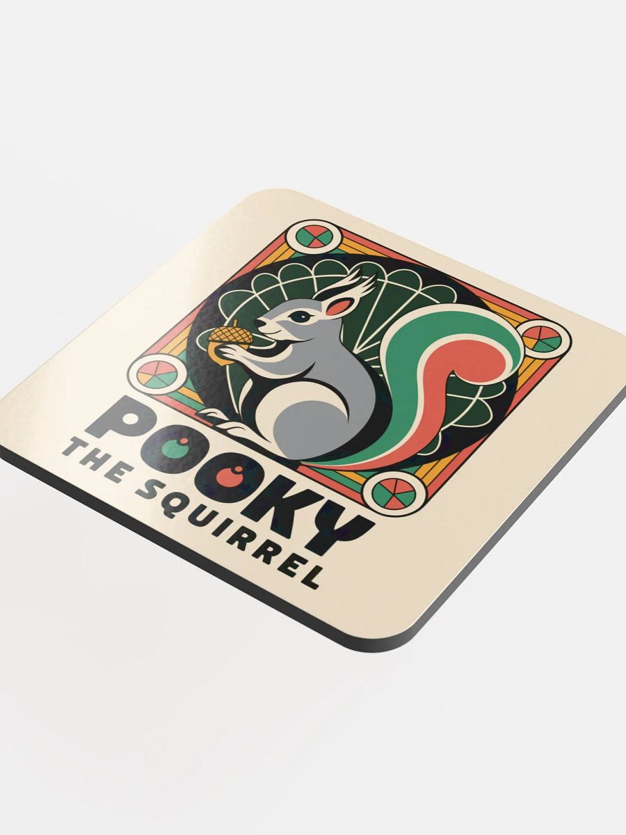 Durable HQ Coaster: 40s Pooky The Squirrel Bold product image (4)