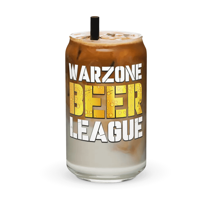 Warzone Beer League - Can Shaped Glass product image (6)