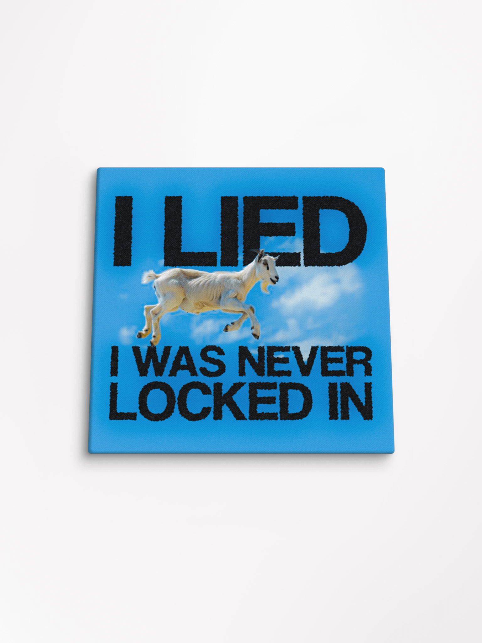 I Was Never Locked In · Canvas product image (2)