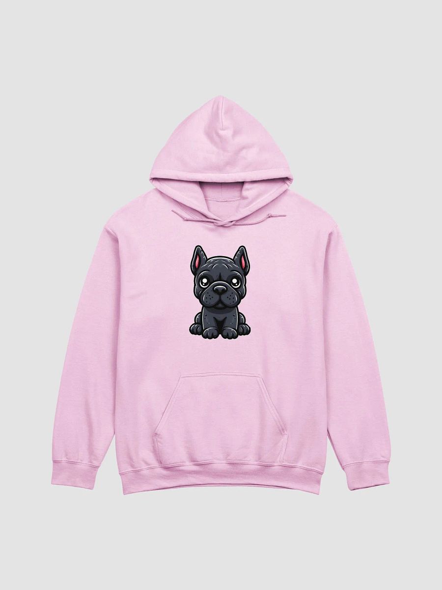 Playful Black Cane Corso Puppy Hoodie – Perfect for Dog Enthusiasts product image (1)