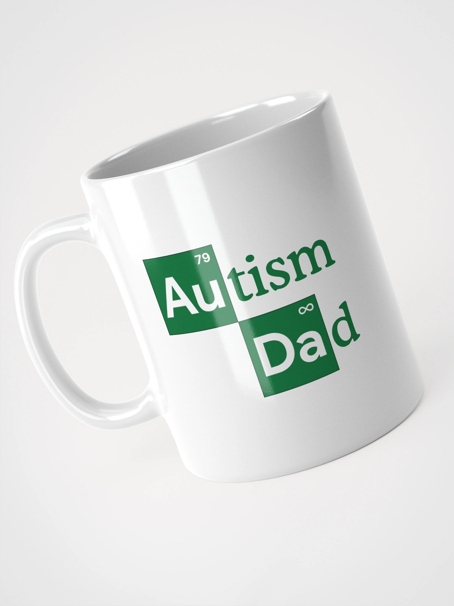 Autism Dad Heisenberg Mug - Left Handed product image (9)
