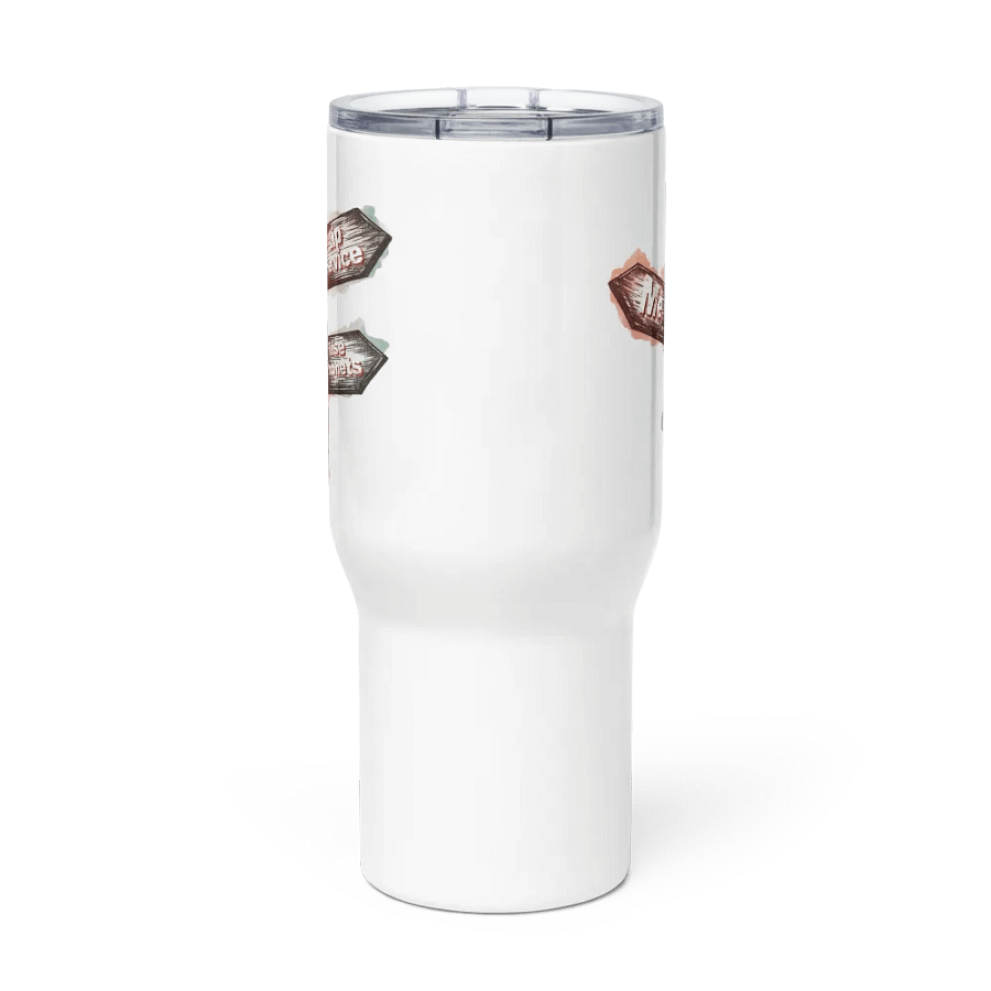 Me vs. Lies Travel Mug with a Handle product image (3)