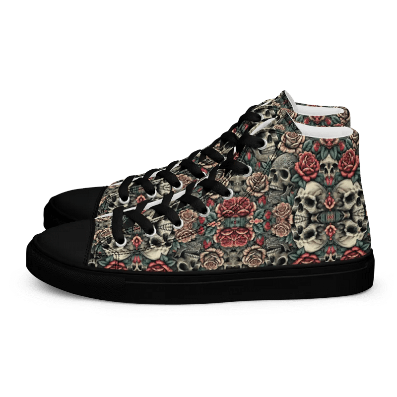 Rho-9 Macabre Bloom High Tops