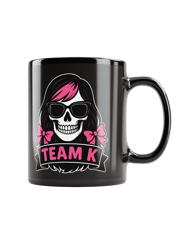 TEAM K (V-6) Black Mug product image (2)