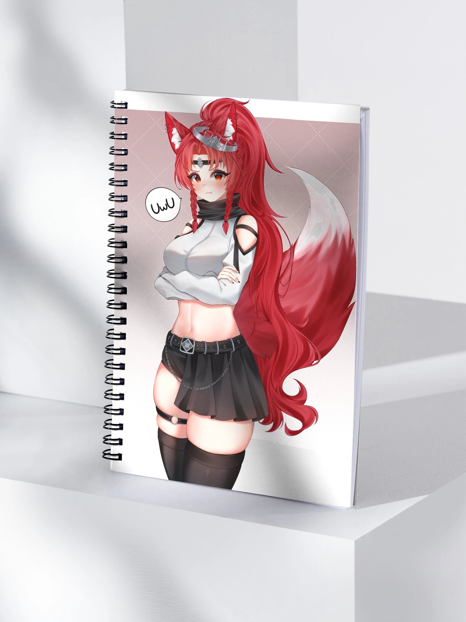 UwU queen Star Spiral notebook product image (4)