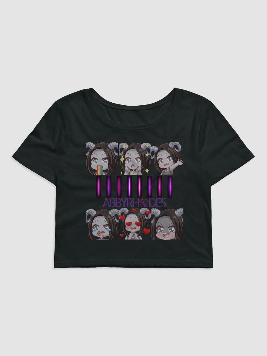 Abby Emote Bella+Canvas Women's Crop Baby Tee product image (1)