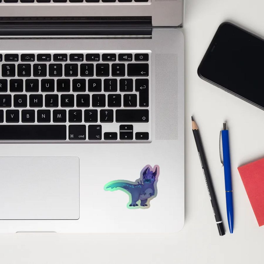 Surprised Nycta Holographic Sticker Set product image (12)