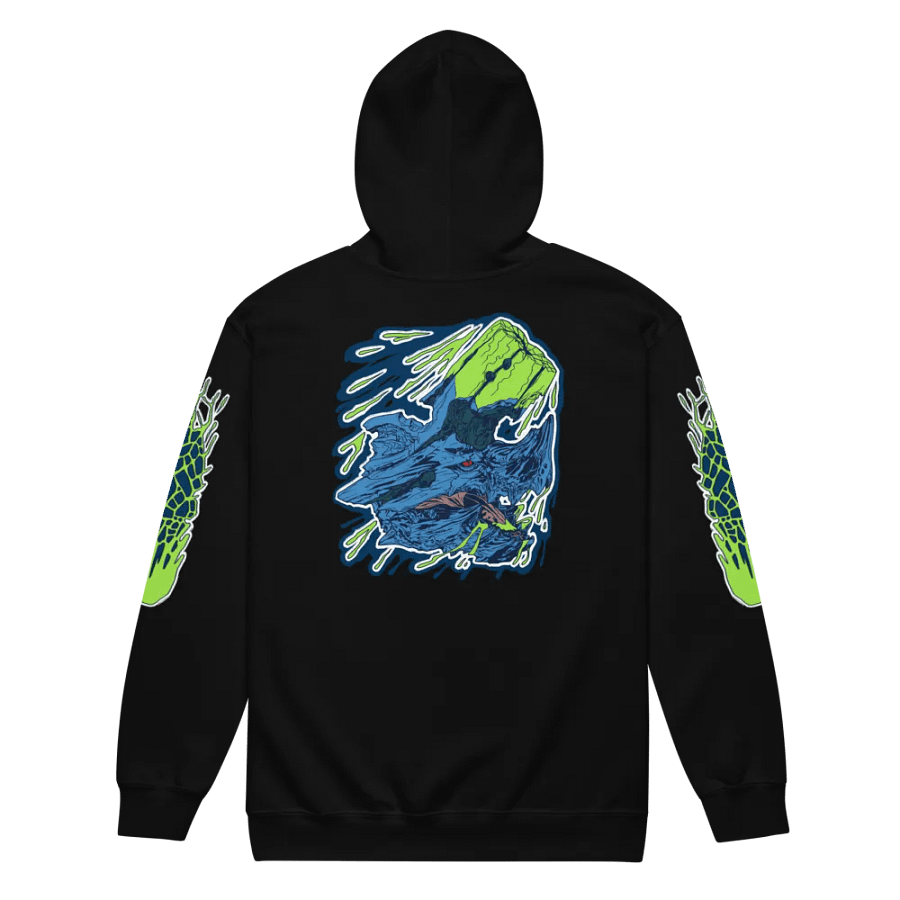 Brachydios (Alt Design) Zip-Up Hoodie product image (13)