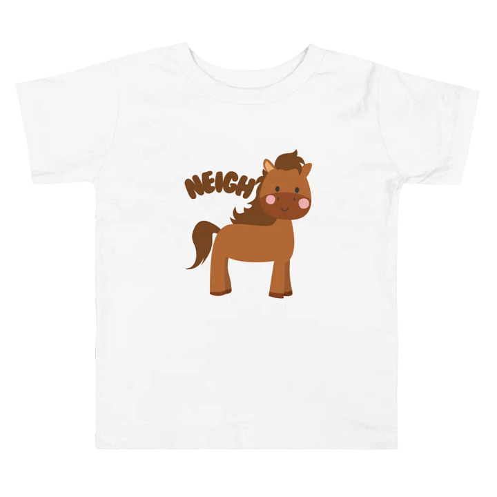 EIEIO Horse Neigh T-shirt for Toddlers product image (2)