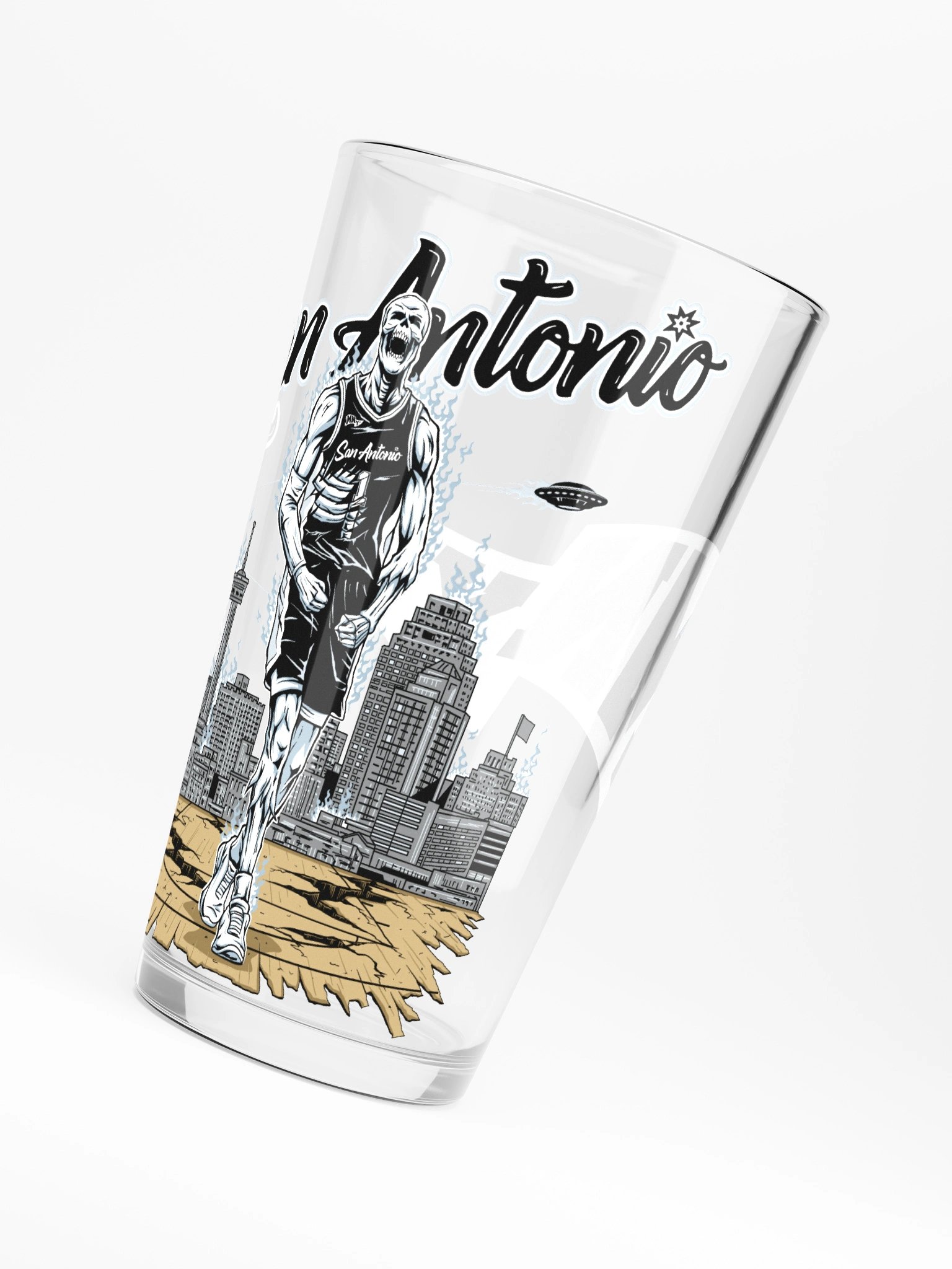 San Antonio, Welcome to Basketball Pint Glass product image (6)