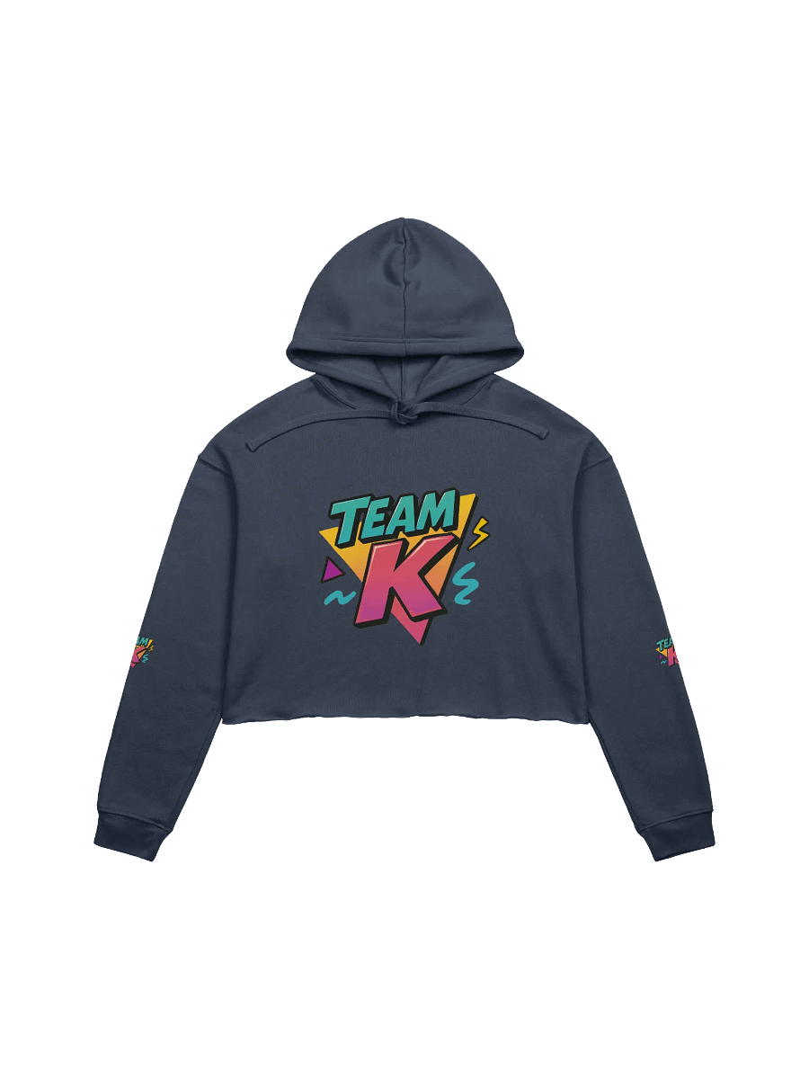Team K 1990's Crop Hoodie product image (1)