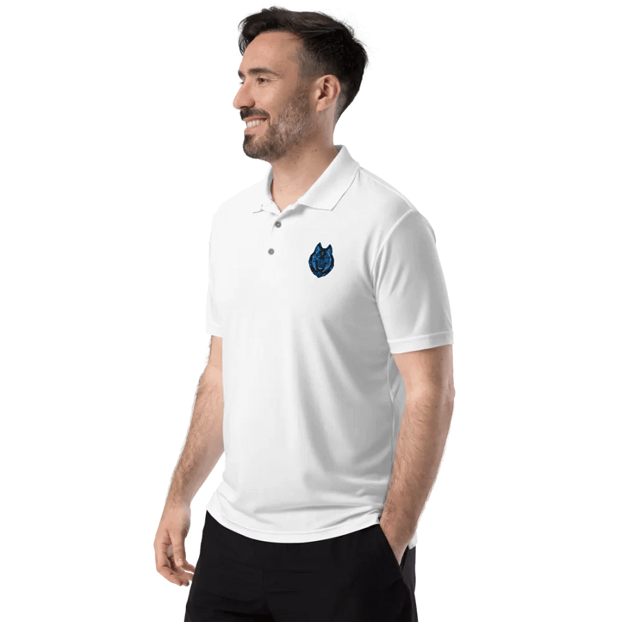 Alpha Wolf Performance Adidas Polo product image (3)