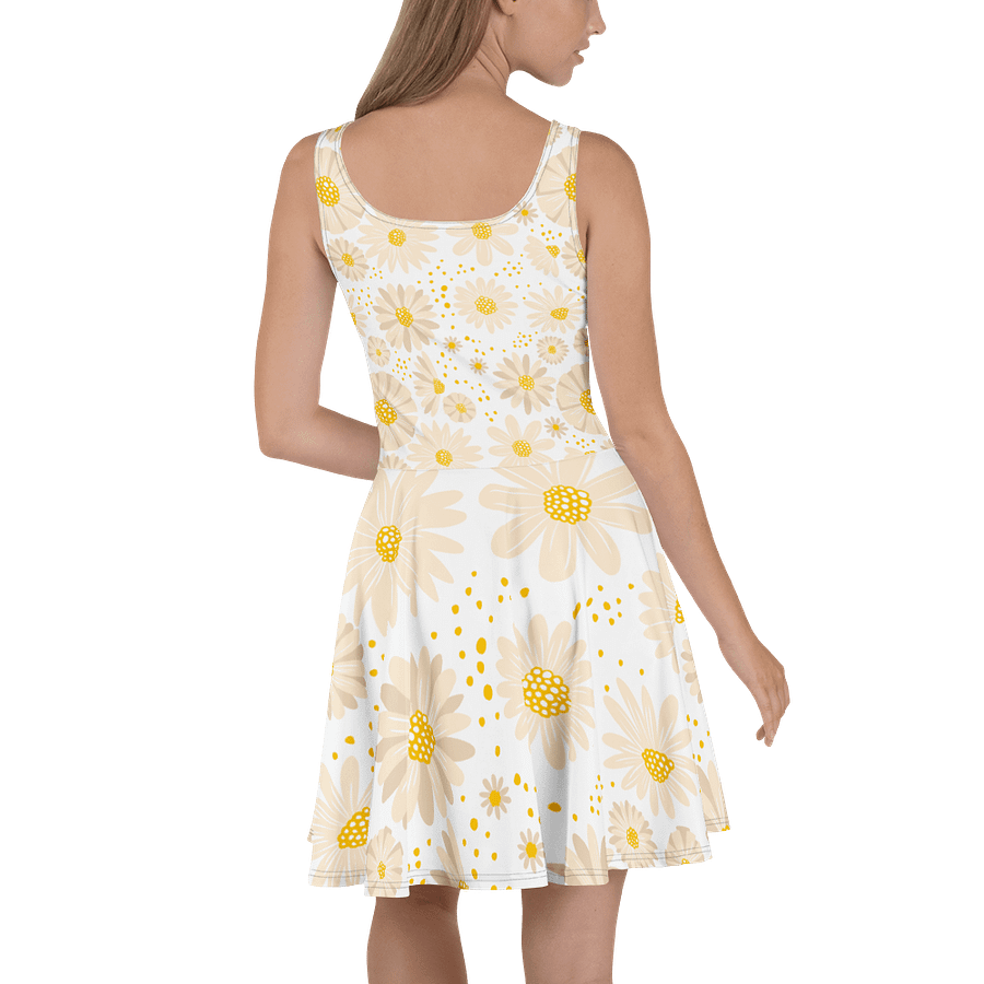 Sunflower Serenade Skater Dress product image (4)