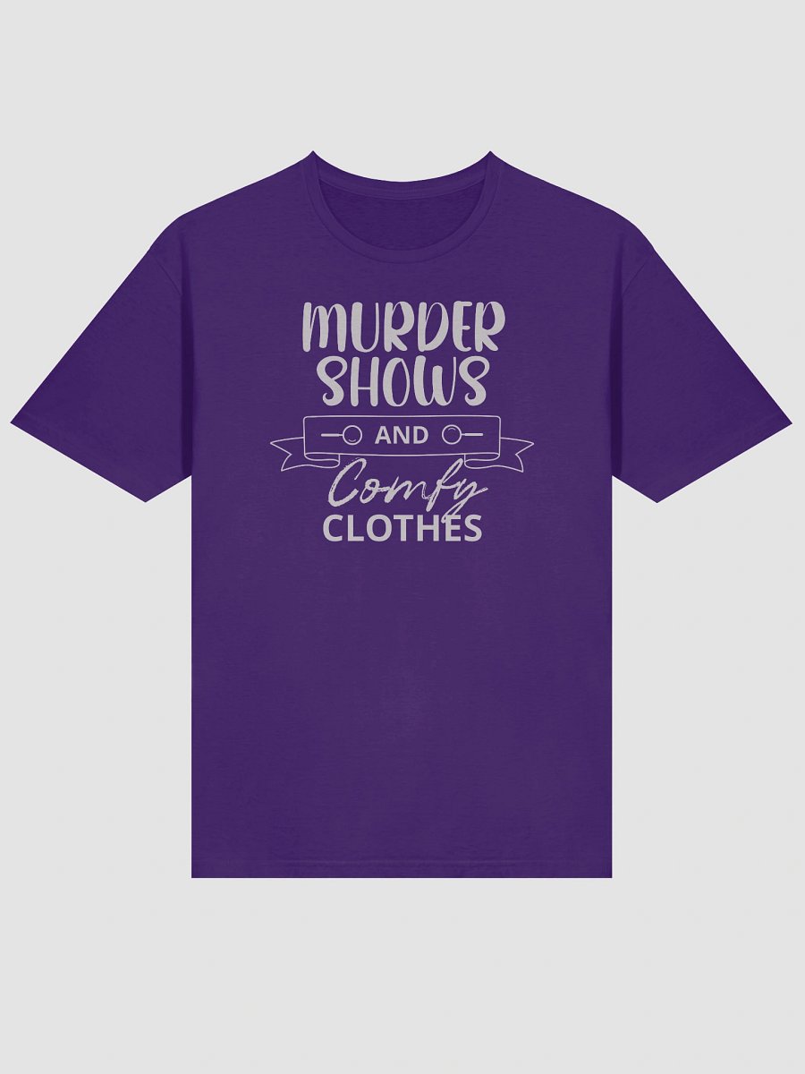 Murder Shows and Comfy Clothes Halloween T-Shirt - Dark product image (18)
